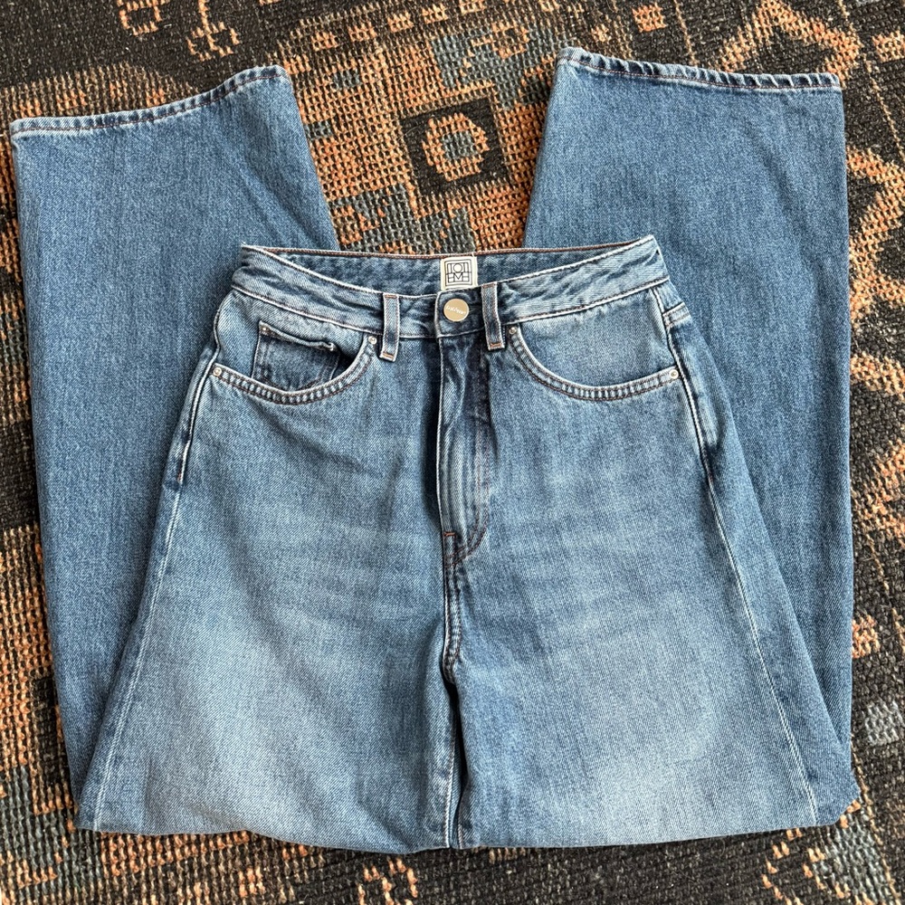 Toteme Indigo Denim Jeans